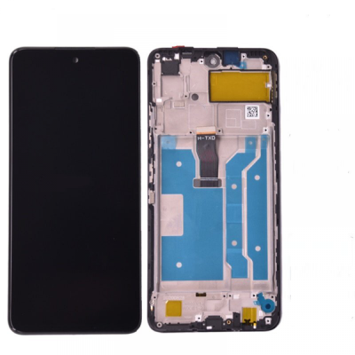 Huawei P Smart 2021 (PPA-LX2) Çıtalı Servis Ekran Dokunmatik Siyah