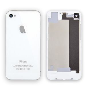 Apple İphone 4s Arka Pil Kapağı Beyaz