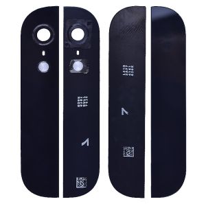 Apple İphone 5s Çerçeveli Kamera Camı Siyah