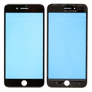 Apple İphone 8 Plus Ocalı Çıtalı Cam Siyah