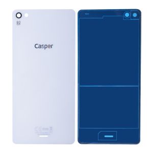 Casper Via V10 Arka Pil Kapağı Beyaz