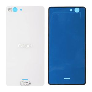 Casper Via V8c Arka Pil Kapağı Beyaz