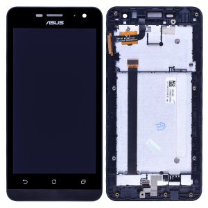 Asus Zenfone 5 Lite (A502CG-T00K) Çıtalı Ekran+Dokunmatik-Siyah