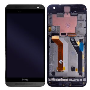 Htc One E9 Plus Çıtalı Ekran+Dokunmatik-Siyah