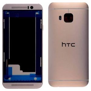 Htc One M9 Kasa Kapak Ve Ekran Çıtası Silver (Gri)