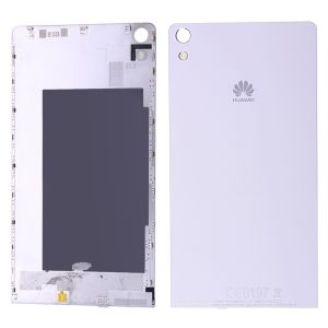 Huawei Ascend P6 Arka Pil Kapağı Beyaz