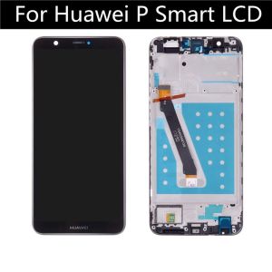 Huawei P Smart 2018 (FIG-LX1) Çıtalı Ekran+Dokunmatik-siyah