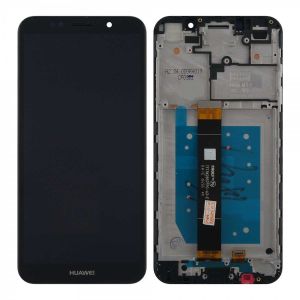 Huawei Y5 2018 (DRA-L21) Çıtalı Ekran Dokunmatik Siyah