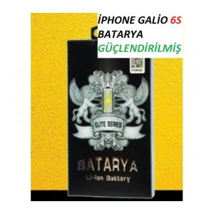 Apple İphone 6S (2500 Mah) Güçlendirilmiş Galio Batarya