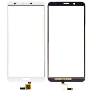 Huawei Y7 2018-Honor 7C (LDN-L01) Ocalı Dokunmatik Cam Beyaz