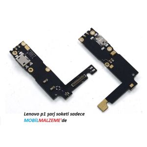 Lenovo Vibe P1 (P1C72-P1C58) Şarj Soketi Ve Mikrofon Bordu