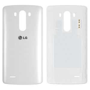 Lg (D850-D855) G3 Arka Pil Kapağı-Beyaz
