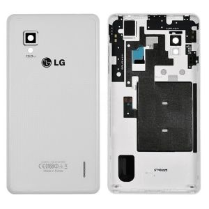 Lg Optimus (E975) G Arka Pil Kapağı Beyaz