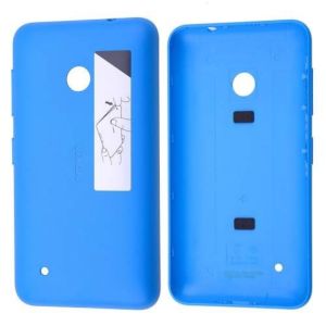 Nokia Lumia 530 RM-1017 Mavi Arka Pil Kapağı