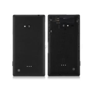 Nokia Lumia 720 RM-885 Siyah Arka Pil Kapağı