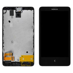 Nokia Lumia X (Rm-980) Ekran Dokunmatik Çıtalı-Siyah