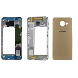 Samsung Galaxy (A310) A3 2016 Dolu Kasa Kapak-Gold