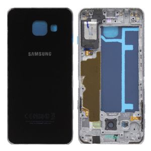 Samsung Galaxy (A310) A3 2016 Dolu Kasa Kapak-Siyah