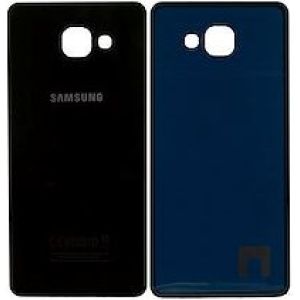 Samsung Galaxy (A710) A7 2016 Orjinal Arka Pil Kapağı-Siyah