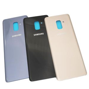 Samsung Galaxy (A730) A8 2018 Plus Arka Pil Kapağı Gold