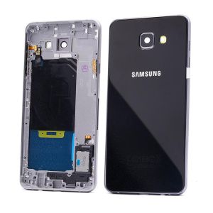 Samsung Galaxy A9 2016 (A910) Dolu Kasa Kapak-Siyah