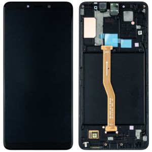 Samsung Galaxy (A920) A9 2018 Çıtalı Servis Ekran Dokunmatik Siyah