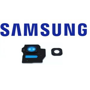 Samsung Galaxy S8 Plus (G955) Kamera Camı Çerçeveli-Siyah