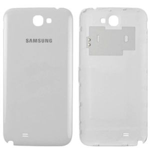 Samsung Galaxy (N7100) Note 2 Arka Pil Kapağı-Beyaz