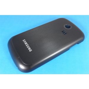Samsung Galaxy S3350 S3353 Chat Arka Pil Kapağı Siyah