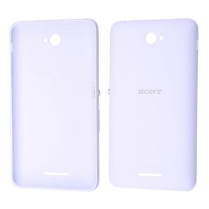 Sony Xperia (E2105) E4 Arka Pil Kapağı-Beyaz