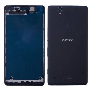 Sony Xperia (E5303) C4 Kasa Kapak-Siyah