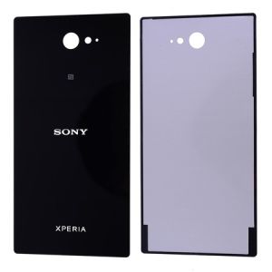 Sony Xperia (D2303-D2403) M2 Arka Pil Kapağı-Siyah