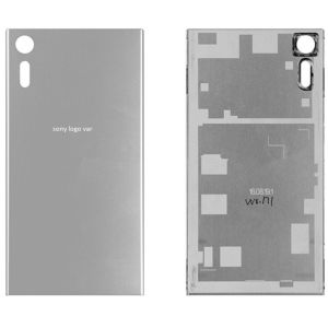 Sony Xperia XZ (F8331) Arka Pil Kapağı Silver (Gri)