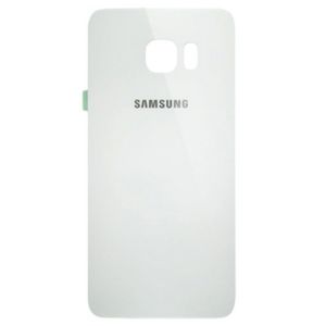 Samsung Galaxy (G928) S6 Edge Plus Arka Pil Kapağı-Beyaz