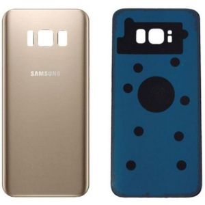 Samsung Galaxy (G955) S8 Plus Arka Pil Kapağı-Gold
