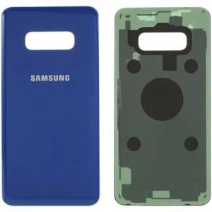 Samsung Galaxy (G973) S10 Arka Pil Kapağı Mavi