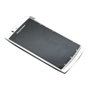 Sony Xperia Arc S X12 LT15 LT18 Çıtalı Ekran Beyaz