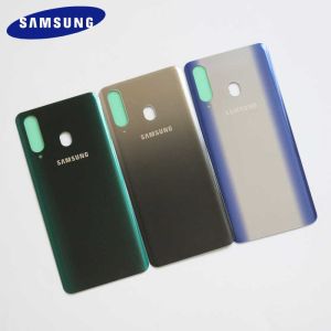 Samsung Galaxy A8s (G8870) Arka Pil Kapağı Silver (Gri)