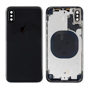Apple İphone X Boş Kasa Kapak Siyah