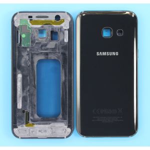 Samsung Galaxy (A320) A3 2017 Kasa Kapak-Siyah