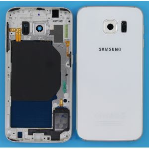 Samsung Galaxy (G920) S6 Kasa Kapak-Beyaz