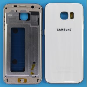 Samsung Galaxy (G935) S7 Edge Kasa Kapak-Beyaz