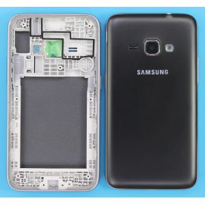Samsung Galaxy (J120) J1 2016 Kasa Kapak Siyah