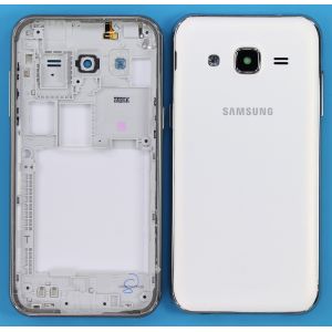 Samsung Galaxy (J200) J2 2015 Kasa Kapak-Beyaz