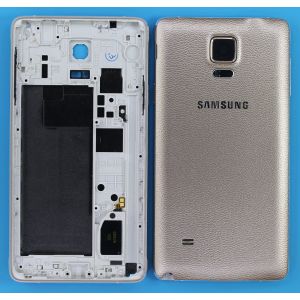 Samsung Galaxy (N910) Note 4 Kasa Kapak-Gold