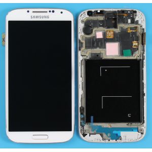 Samsung Galaxy (İ9515-İ9515L-İ9505) S4 Ekran Dokunmatik Çıtalı Orjinal Beyaz