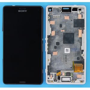 Sony Xperia (D5803-D5833) Z3 Mini Ekran Dokunmatik (Kasalı) Çıtalı Siyah
