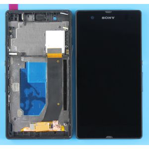 Sony Xperia Z (C6603) Ekran Dokunmatik Çıtalı Siyah