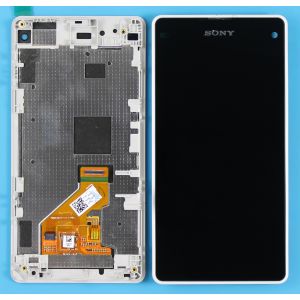 Sony Xperia Z1 Mini (D5503) Ekran Dokunmatik Çıtalı Beyaz