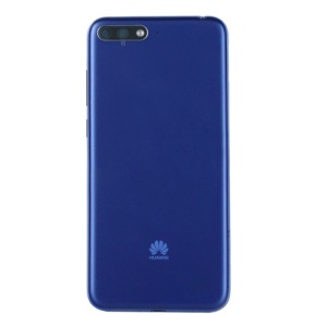 Huawei Y6 2018 (ATU-L21) Kasa Kapak Mavi Deliksiz